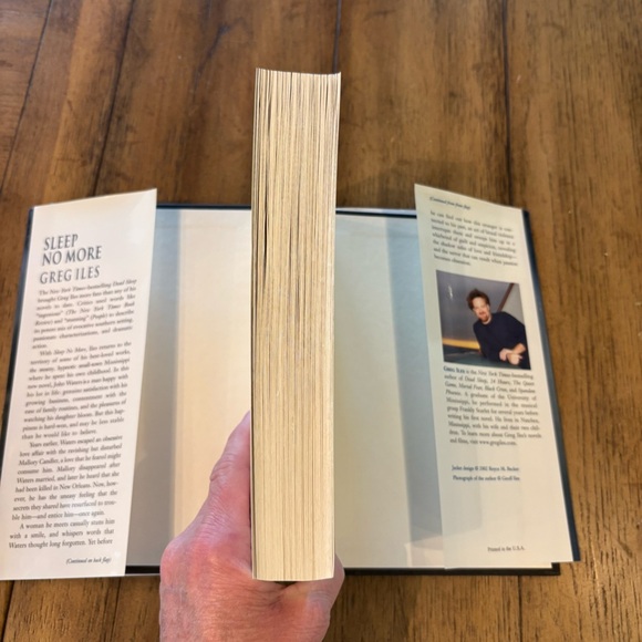 Greg Iles Thriller Book Set, 3 Hardcover Books - Picture 3 of 6